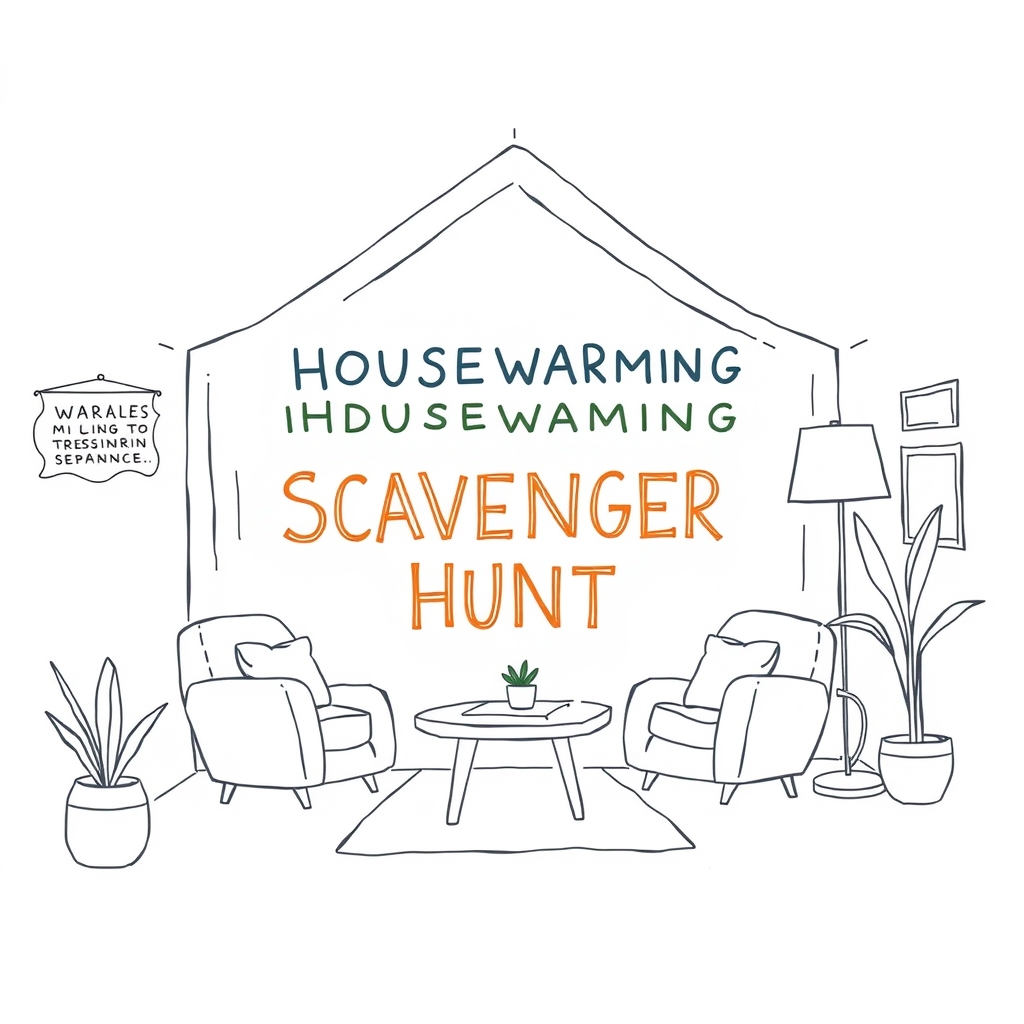 Housewarming Scavenger Hunt